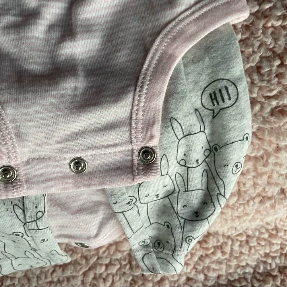 Nwt Carter's 3 piece 9month vest one piece pant set